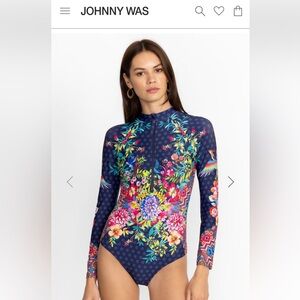 Johnny Was Ocean Dreamer Surf Shirt one piece Size XL